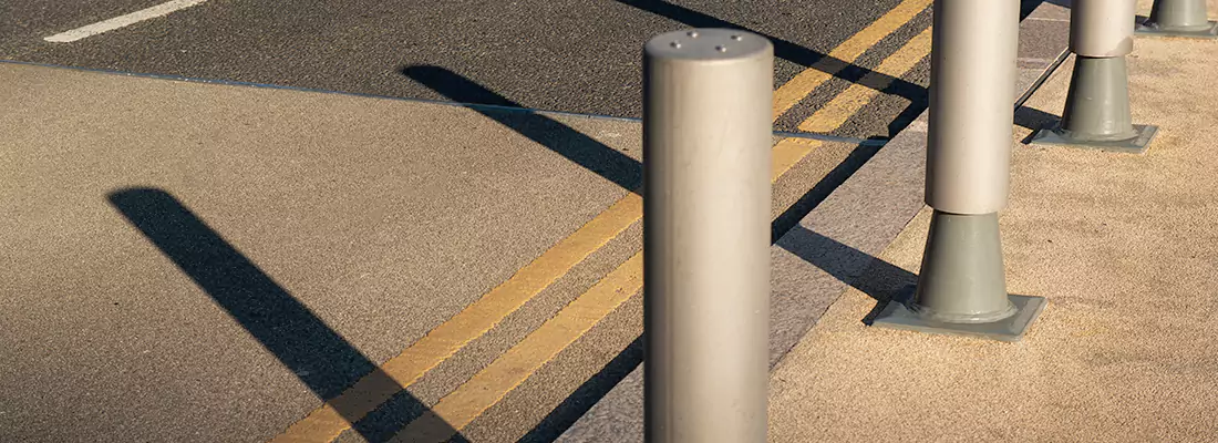 Custom Retractable Barrier Column Installations in Greenacres, FL